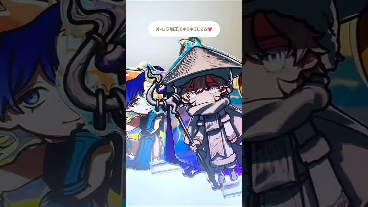 魔男のイチ アクリルキーホルダー 魔男のイチ』オーロラアクリルキーホルダー&缶バッジセット