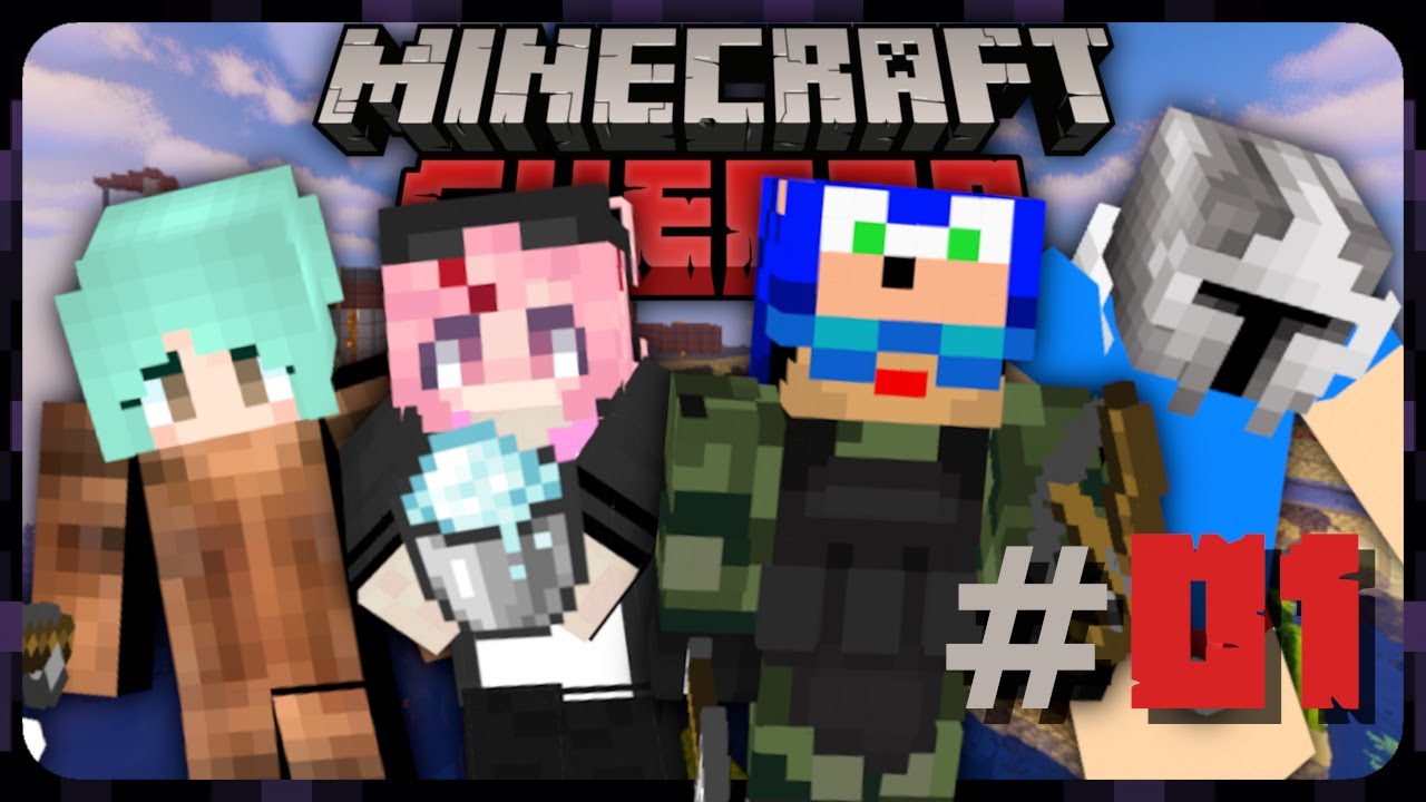 A Guerra do Milênio - Minecraft Guerra #1 (ft. @primatasnocontrole870 e  @JogandoSerio069 ), image size:1280x720