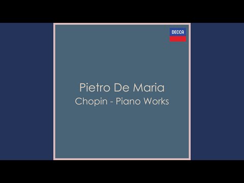 Frédéric Chopin, Pietro De Maria - 12 Etudes, Op. 10: No. 5. in G flat "Black Keys"