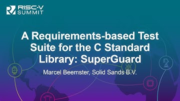 A Requirements-based Test Suite for the C Standard Library: SuperGuard - Marcel Beemster