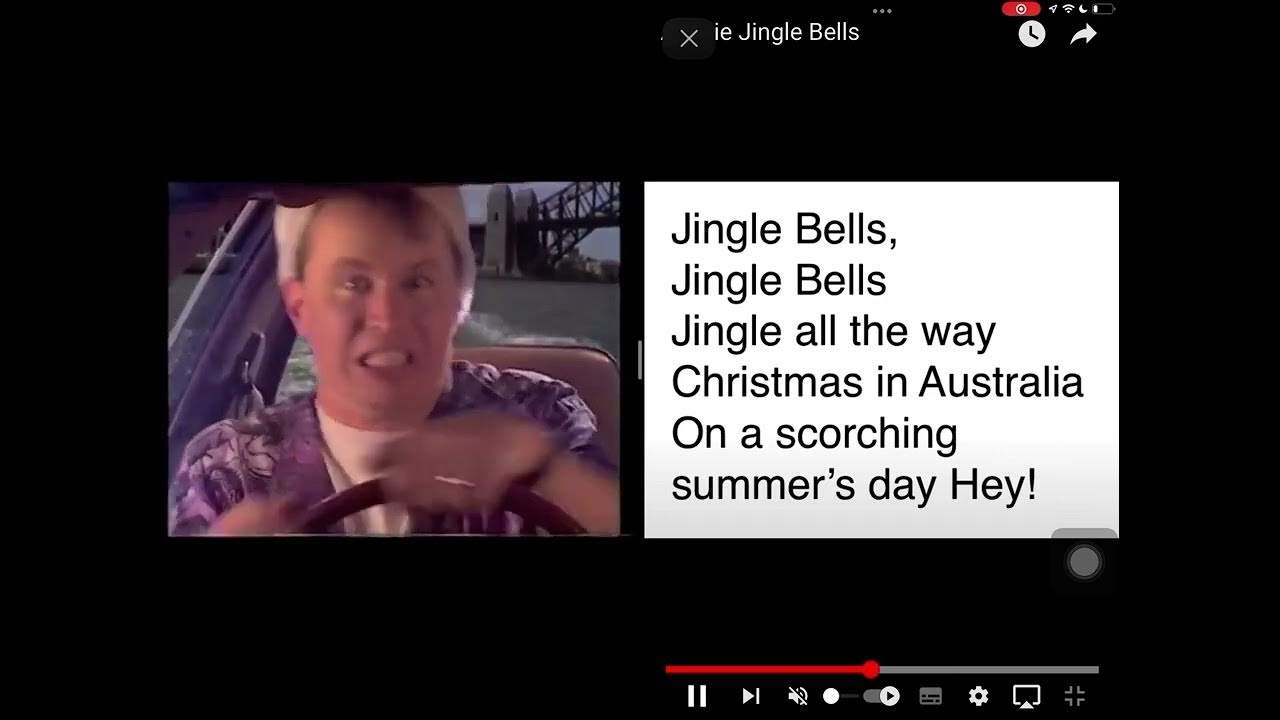 Aussie jingle bells video and lyrics YouTube