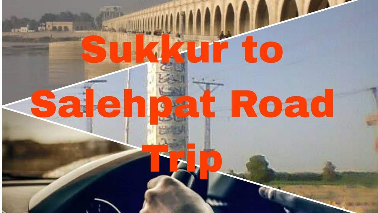 By road travel In Sindh Sukkur to Salehpat Road Conditions After Flood