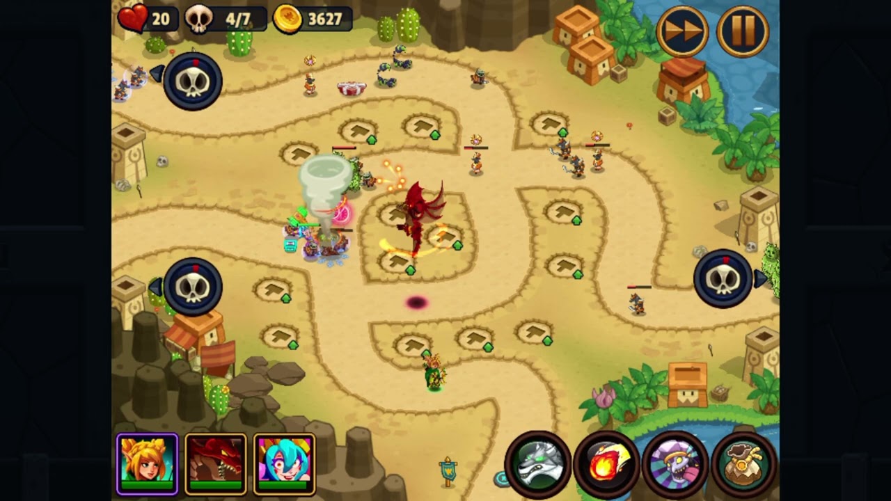 Realm Defense (World 3 Level 49 campaign mode)