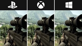 Battlefield Bad Company 2 | PC vs Xbox 360 vs PS3 | Graphics Comparison in 2021