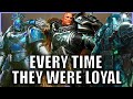 Every Time The Alpha Legion Did Something Loyalist | Warhammer 40k Lore