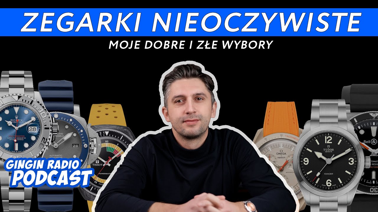 ZEGARKI MNIEJ POPULARNE - moja historia budowania kolekcji - Gingin Radio Podcast
