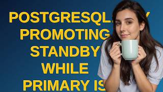 Dba: PostgreSQL:Why promoting standby while primary is online causing WAL fork?