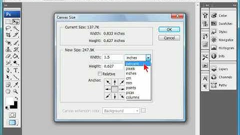 Adobe Photoshop | 3.4 Changing the Canvas (Abdullah Publish)