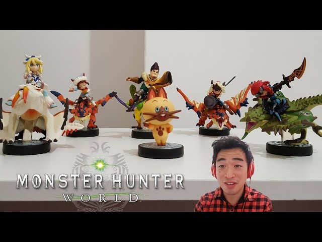 Monster Hunter Amiibo Unboxing - Japan Exclusive - YouTube