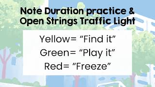 Ukulele Open Strings Practice: Rhythm and Note Duration Review
