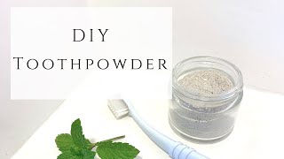 DIY Tooth powder