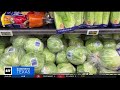 4 in 10 families are eating less fresh produce