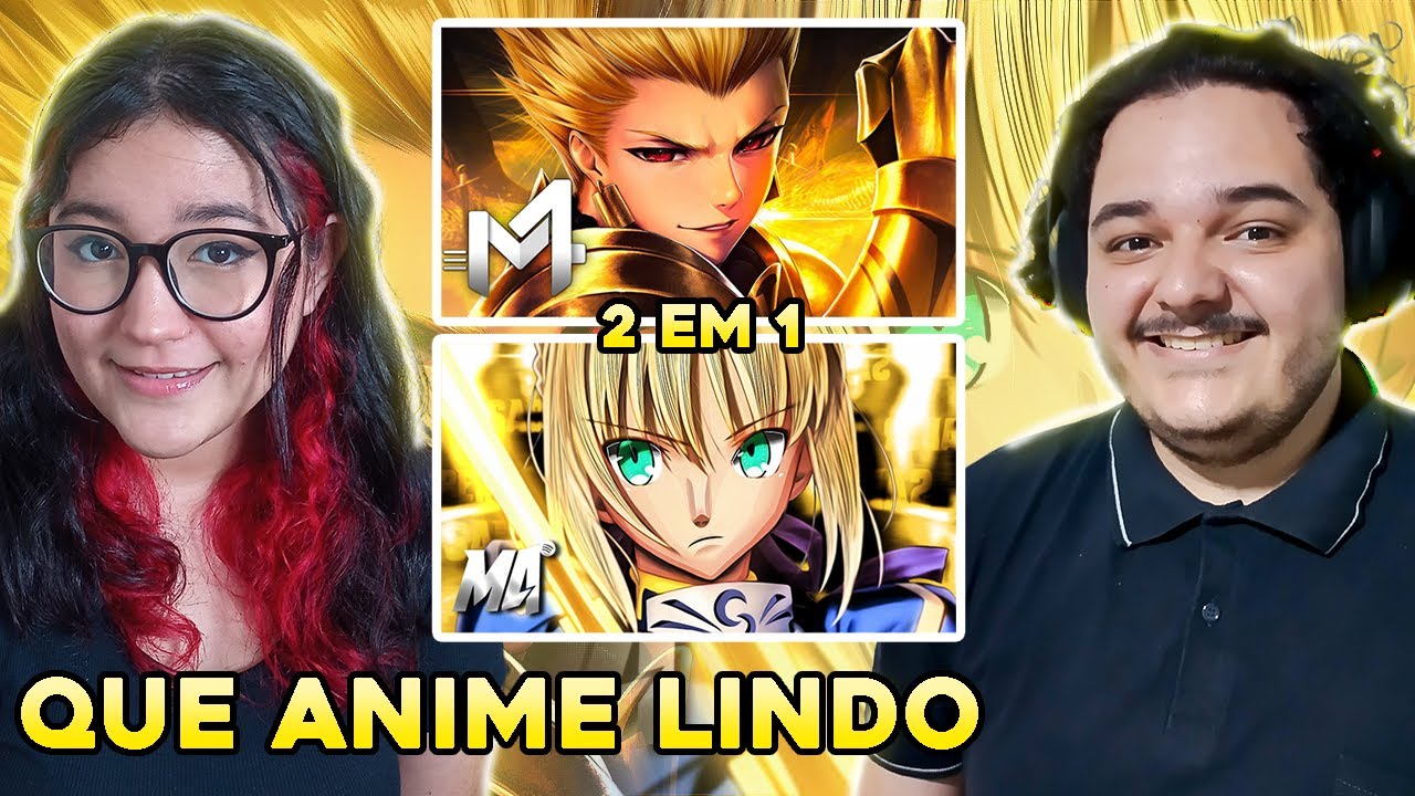 Reagindo a Saber e Gilgamesh  (Fate) | M4rkim