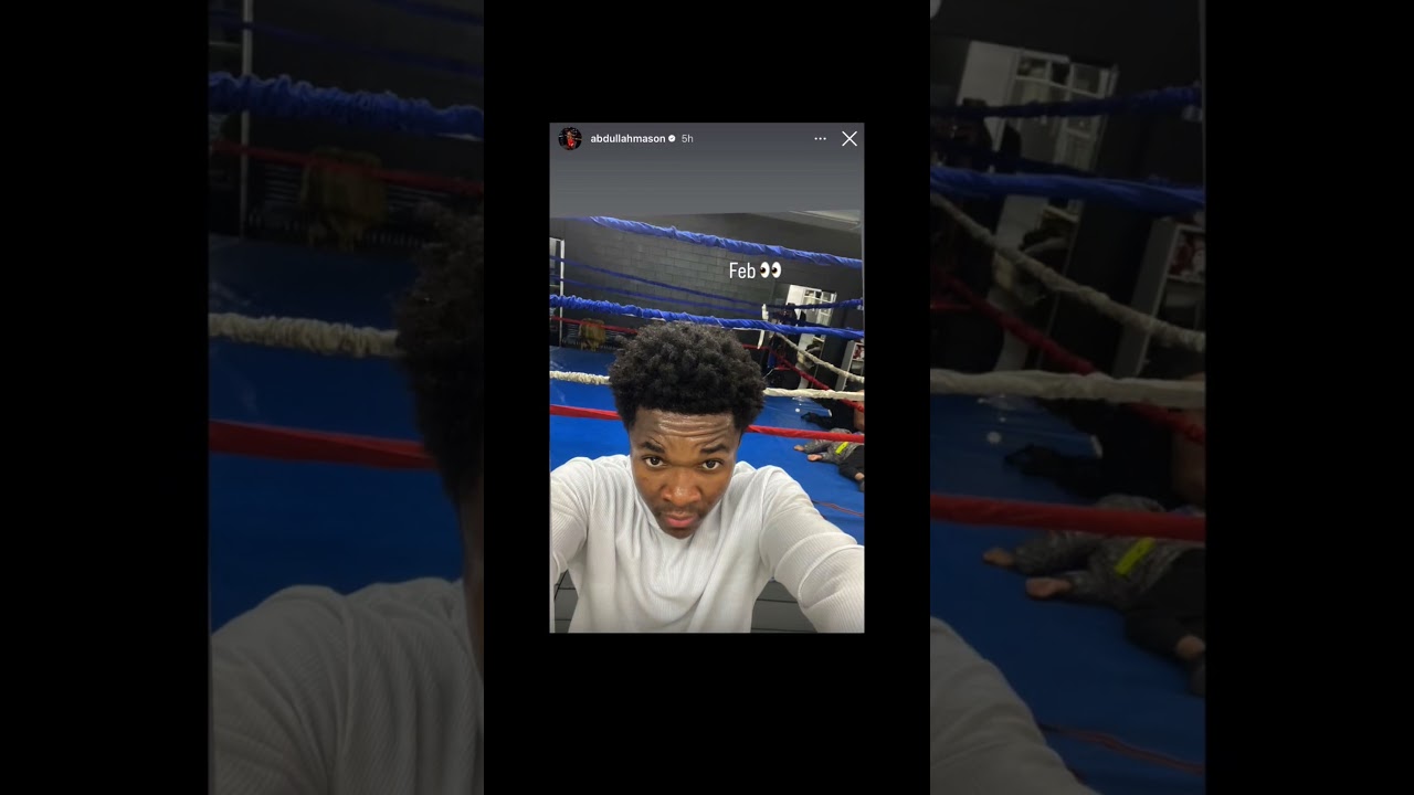 ABDULLAH MASON back in FEBRUARY?! 