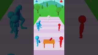 Mind-Blowing Bottle Flip Game! Blue Team is Unstoppable 🔥 #trending #gaming