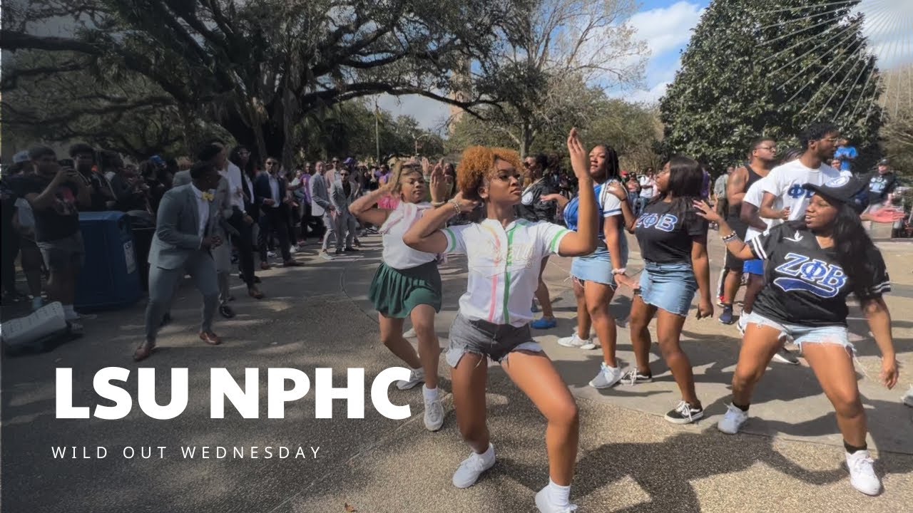 LSU NPHC Wild Out Wednesday | February 2022