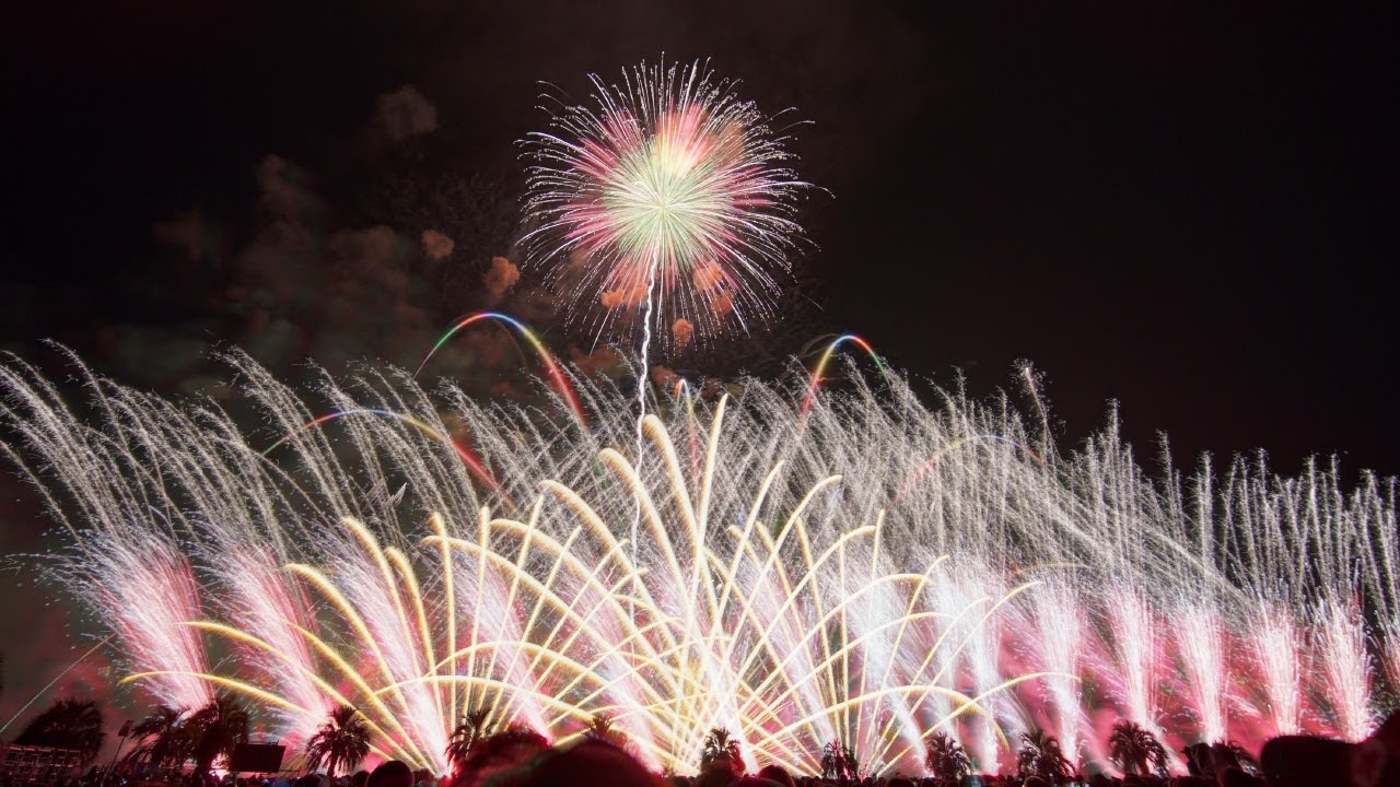 19 大阪湾水上芸術花火 Queen Super Fireworks ボヘミアン ラプソディ完全版 Youtube