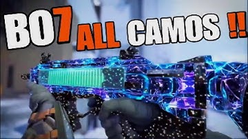 * BO7 ALL MASTERY CAMOS ‼️ * Review & Ranking From COD NEXT !!!
