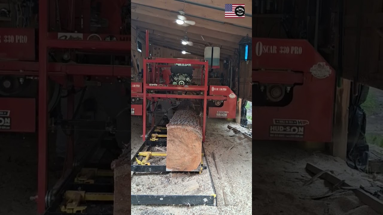 What did you say? I can't hear you! ##adirondacks #sawmill #twobrothersoutdoors #hudsonsawmill