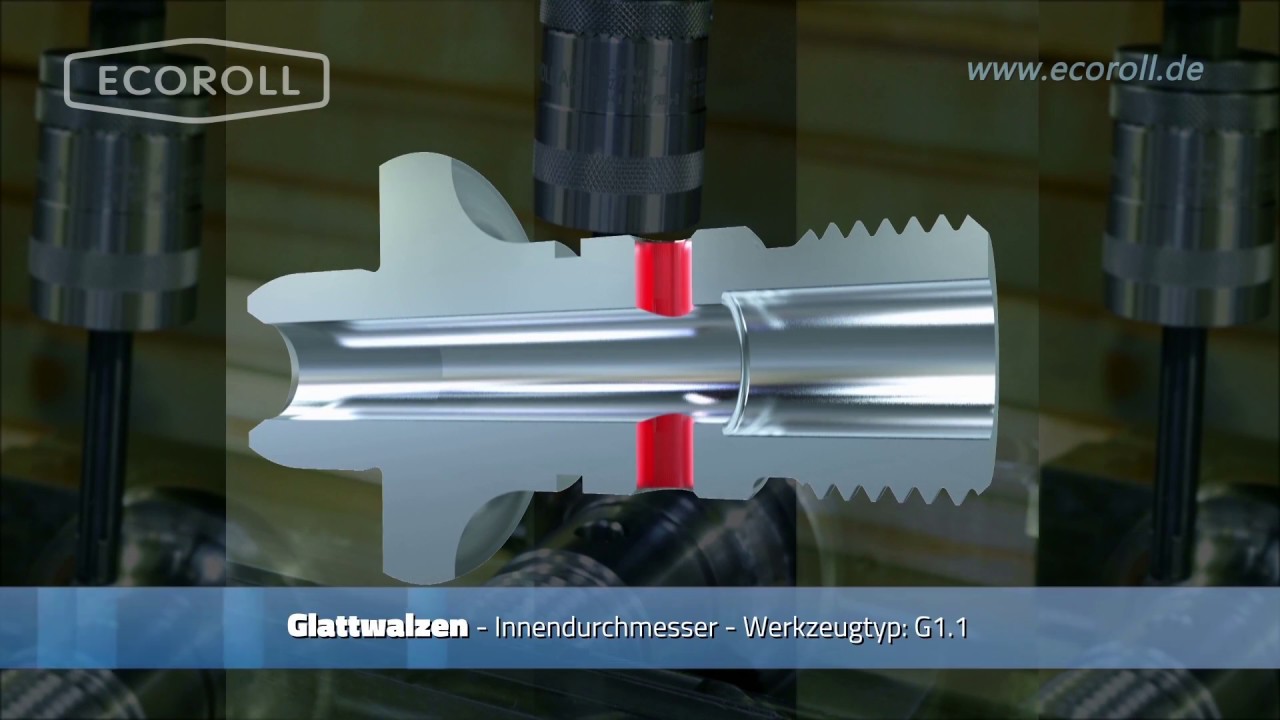 ECOROLL AG - Glattwalzen - Innendurchmesser | Burnishing ID Tool type G1.1