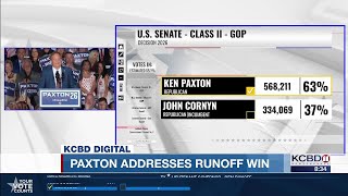 Cornyn, Paxton speeches Tuesday night