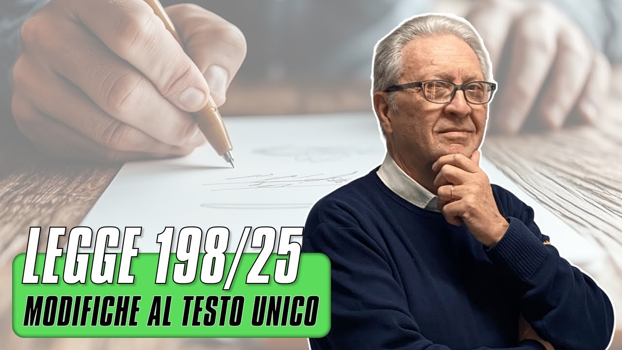 Legge 198/25: Le modifiche D.Lgs. 81/08