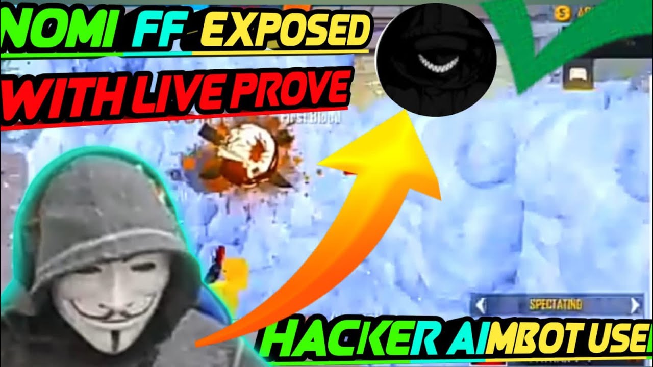 NOMI FF EXPOSED LIVE USING AIMBOT AND HEADSHOT HACK @NOMI FF