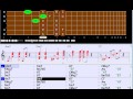 Fly me to the Moon KEY=C BPM=100 ジャズギター アドリブ練習用 Bossa 8