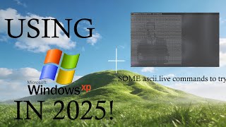 Using Windows XP in 2025 + Some windows easter eggs