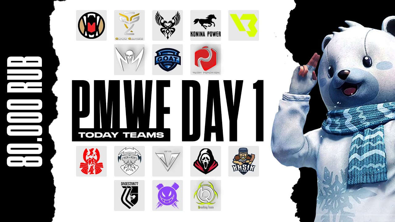 PUBG MOBILE - PWME GRAND FINAL DAY 1/2