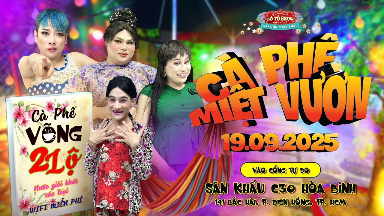 [ LIVE ] CÀ PHÊ MIỆT VƯỜN  | ĐOÀN LÔ TÔ SÀI GÒN TÂN THỜI