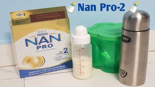 How to mix  Nan Pro-2 @ formula milk 6 to 12 months.. Do subscribe 🙏