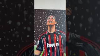 HO DIPINTO KAKA #acmilan #kaka #calcio #arte #pittura