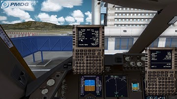 How to log into ACARS/DLINK in PMDG 747-8/744