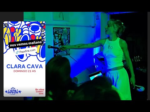 21.12.2025 CLARA CAVA Te Pense Un Monton acustico con invitados as en Local Support Palermo CABA HD