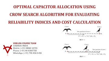 OPTIMAL CAPACITOR ALLOCATION USING CROW SEARCH ALGORITHM FOR EVALUATING RELIABILITY INDICES AND COST