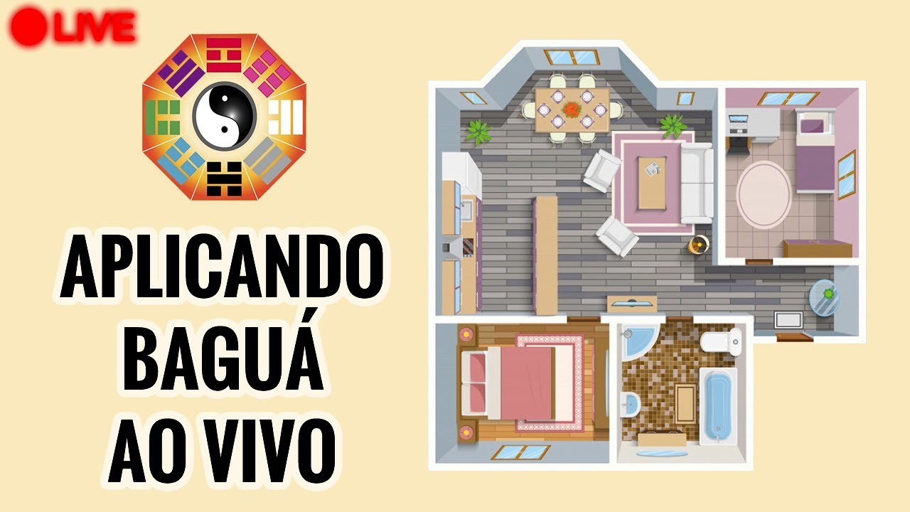 🔴 LIVE - Aplicando Baguá ao Vivo | Professora de Feng Shui | Como aplicar Baguá na planta baixa