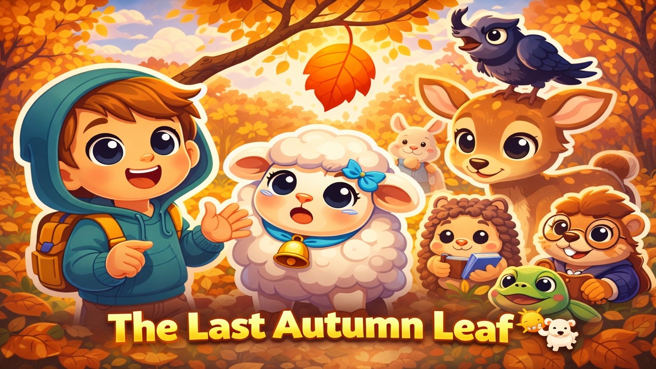 The Little Sheep & The Last Autumn Leaf 🍂🐑 | Finn & Dolly 3D Kids Story