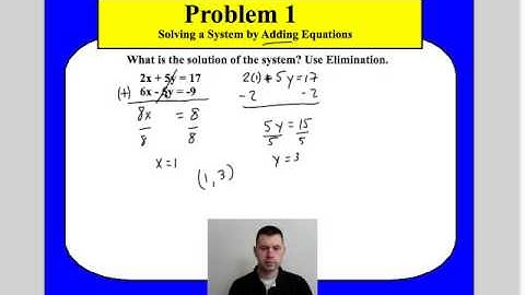 Ch.6-3 Part A Solving Systems by Elimination.mp4