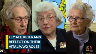 I Heard The Chaos Of War Female Veterans Share Vivid Memories Of Ww2