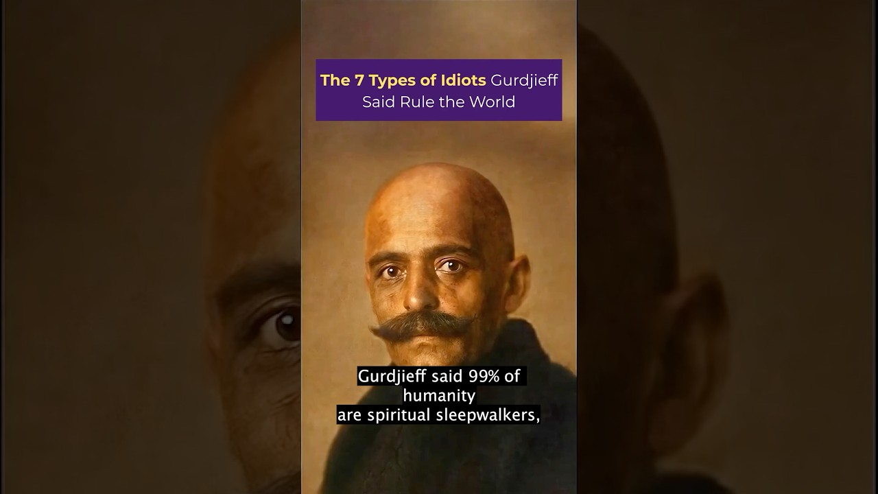 The 7 Types of Idiots Gurdjieff Said Rule the World