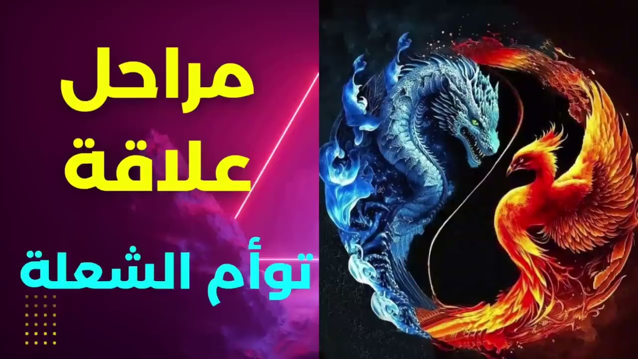 توأم الشعلة 🔥🔥المراحل 8 الموكدة  للعلاقة