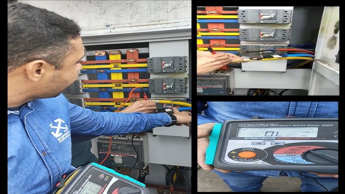 insulation resistance measuring for cablesقياس مقاومة العزل للكابلات  باستخدام الميجر - YouTube