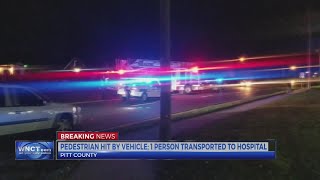 Pedestrian hit by vehicle; 1 person transported to Vidant Medical Center screenshot 5