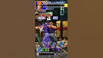 KOF 98 RALF SUPER MOVES 1 #Shorts