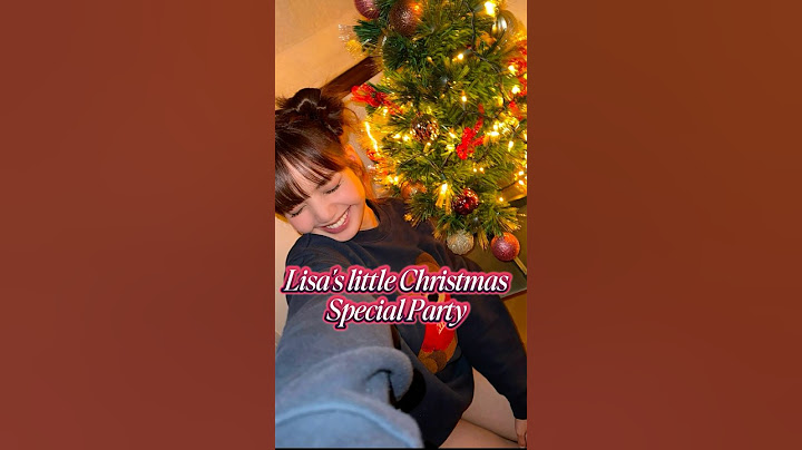 Lisa's Christmas Special Party 🎉 #blackpink #lisa#christmas#lloud#kpopfunnymoments#blackpinkmembers