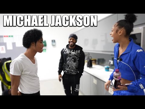 MULARJUICE MEETS MICHAEL JACKSON AT TRAPSTAR!!