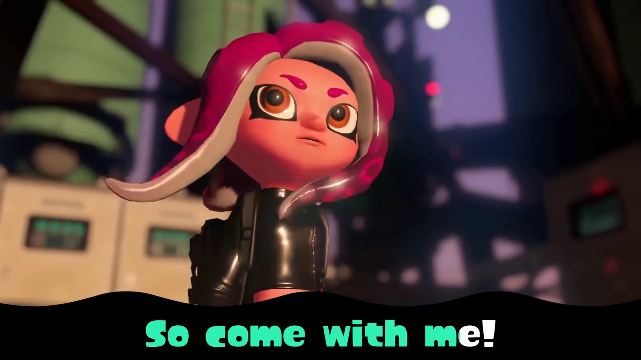 HD Music Video ♪ Fly Octo Fly ♫ English Lyrics Great anime video with ...