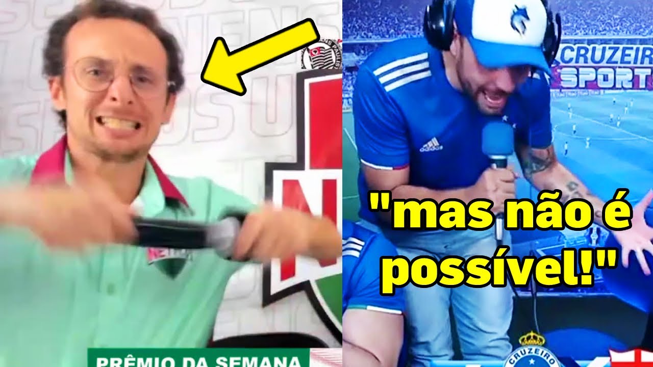 18 VEZES QUE NARRADORES ENLOUQUECERAM AO VIVO