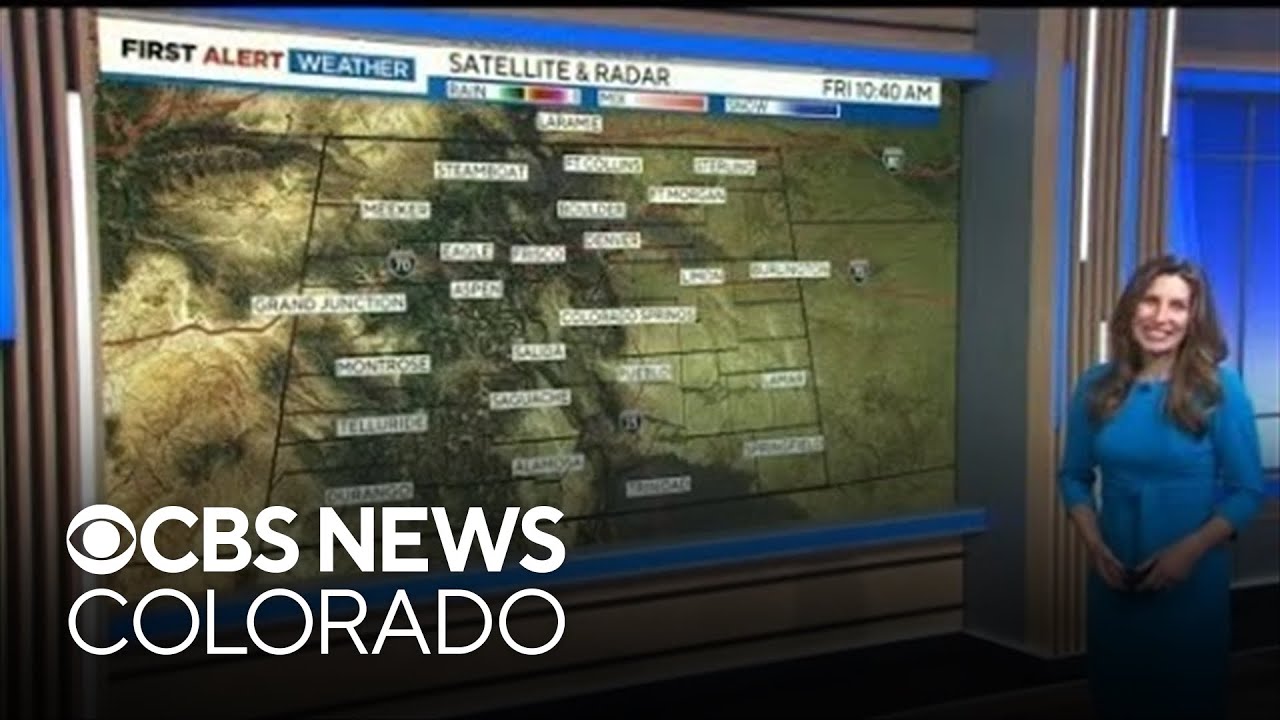 Colorado weather: Warm and dry ahead of cold and snow - YouTube